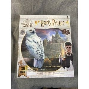 Harry Potter Hogwarts Hedwig Owl Prime 3D Puzzle 500 Pieces Brand New Sealed